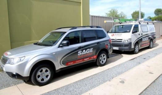 Vehicle Livery - SAGE Automation