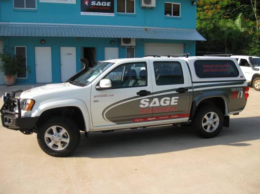 Vehicle Livery - SAGE Automation