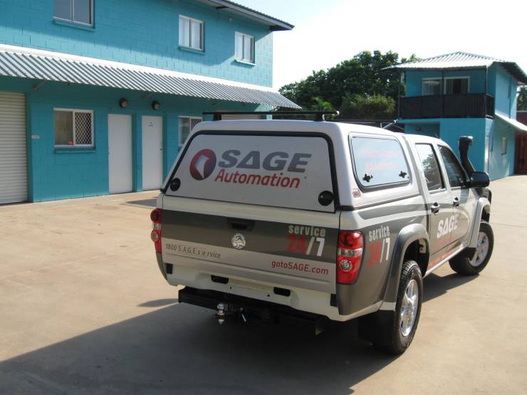 Vehicle Livery - SAGE Automation