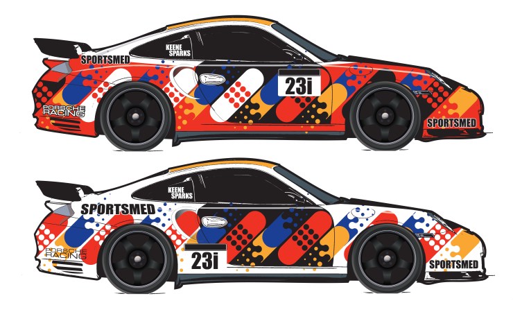 Graphic - Car Graphics, Brand Development, Sponsorship Support