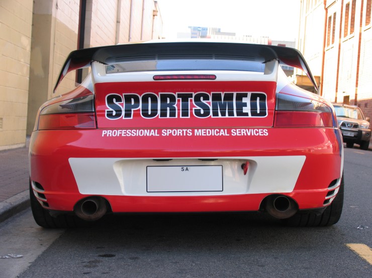 Sportsmed Porsche - rear
